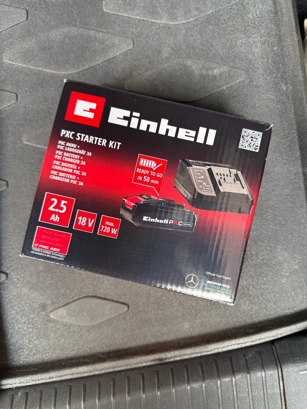 Einhell PXC Starter Kit 2.5 Ah 18V Accu en Oplader, Ophalen of Verzenden, Nieuw, Overige typen