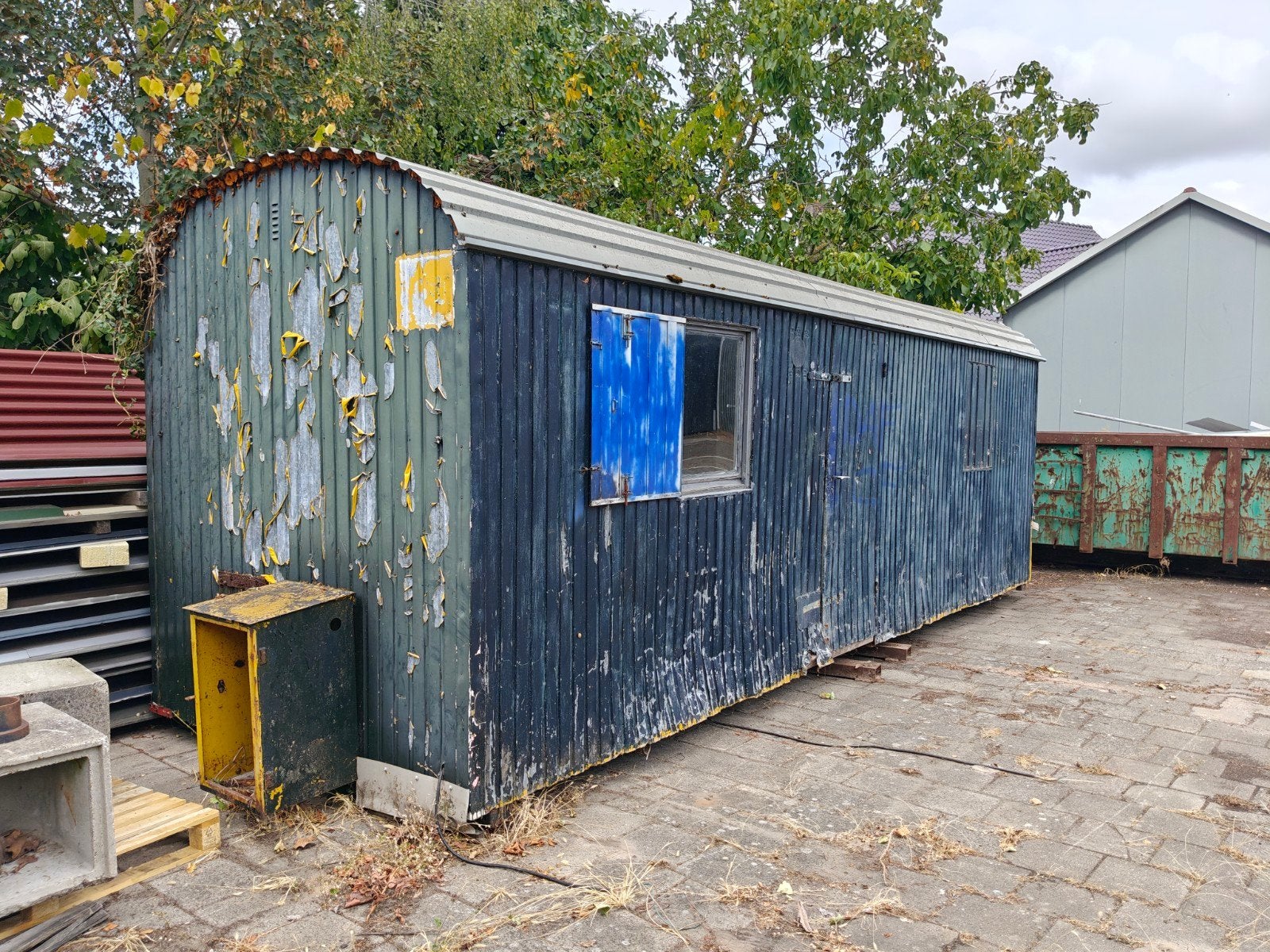keet / opslag / tuinhuis, Ophalen, Gebruikt, Metaal, Overige typen