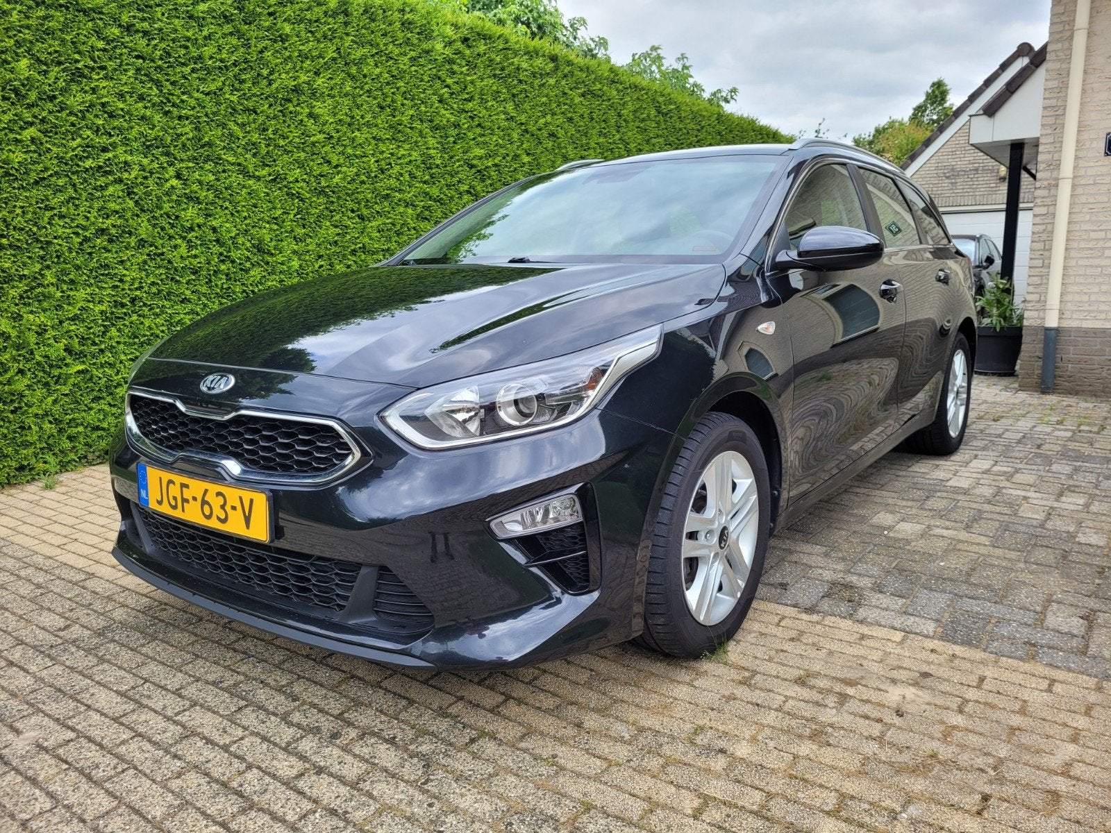Kia Ceed 1.5 T-gdi 160pk stoel- & stuurverwarming, Auto's, Voorwielaandrijving, Stof, Zwart, Zwart