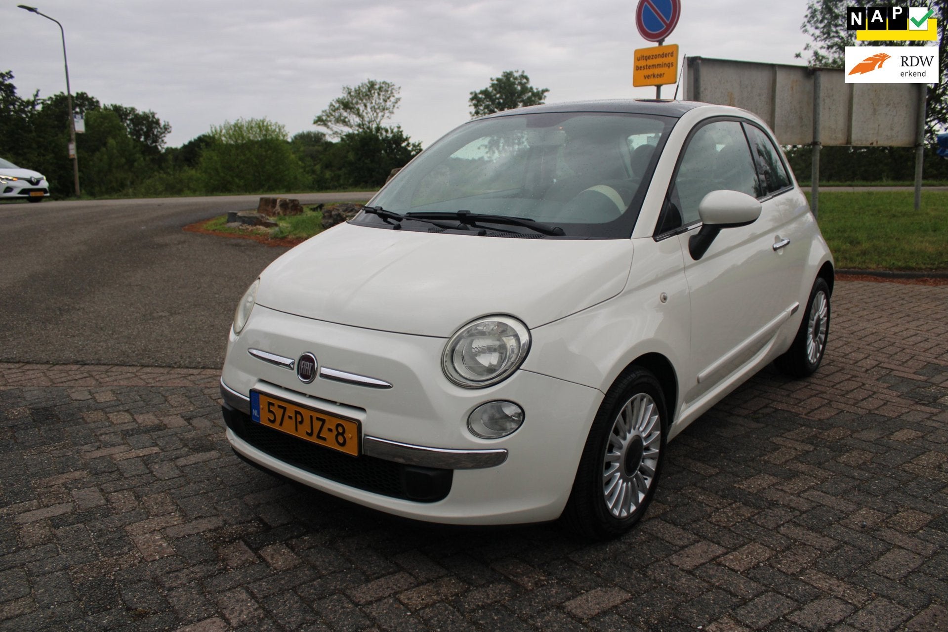 Fiat 500 1.2 Lounge Automaat Pano, Euro 5, Gebruikt, 1242 cc, 4 cilinders