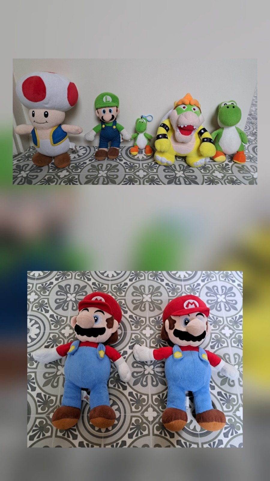 7 Super Mario knuffels, Kinderen en Baby's, Speelgoed | Knuffels en Pluche, Overige typen, Ophalen of Verzenden, Zo goed als nieuw