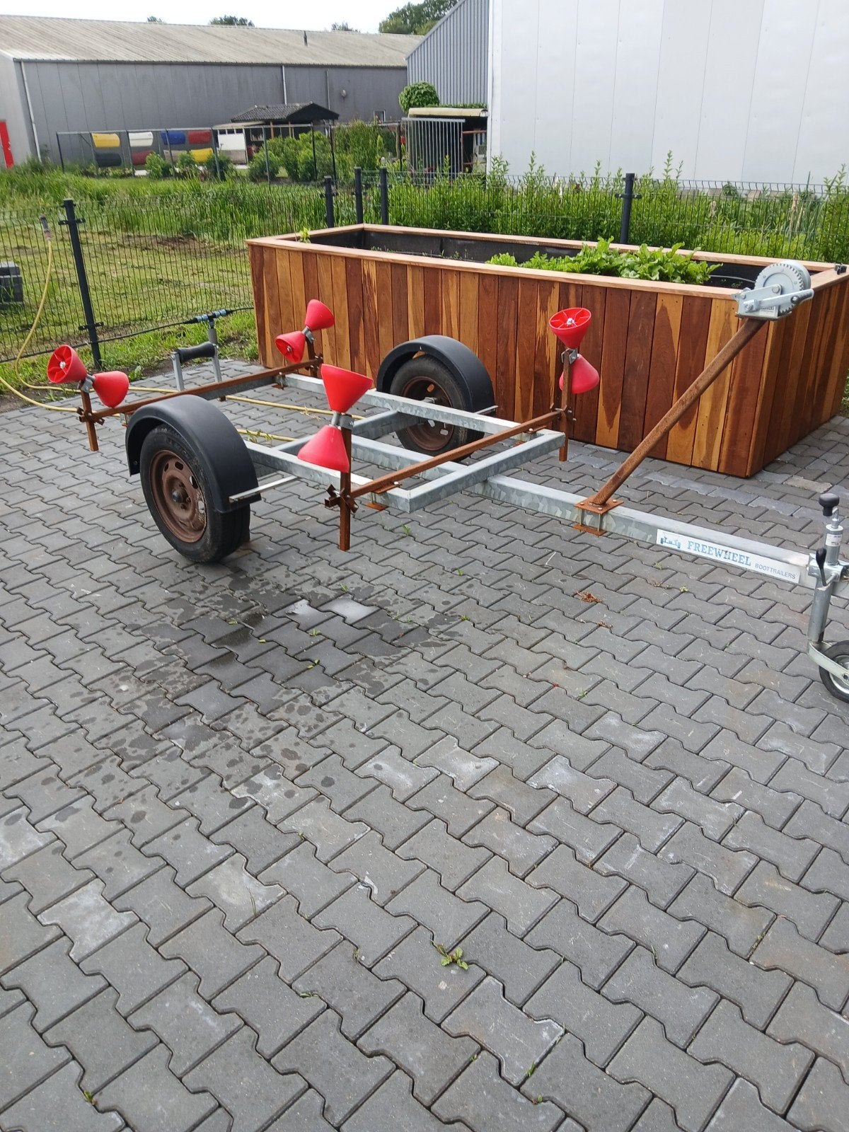 Boottrailer, Ophalen, Overige typen, Motorboot