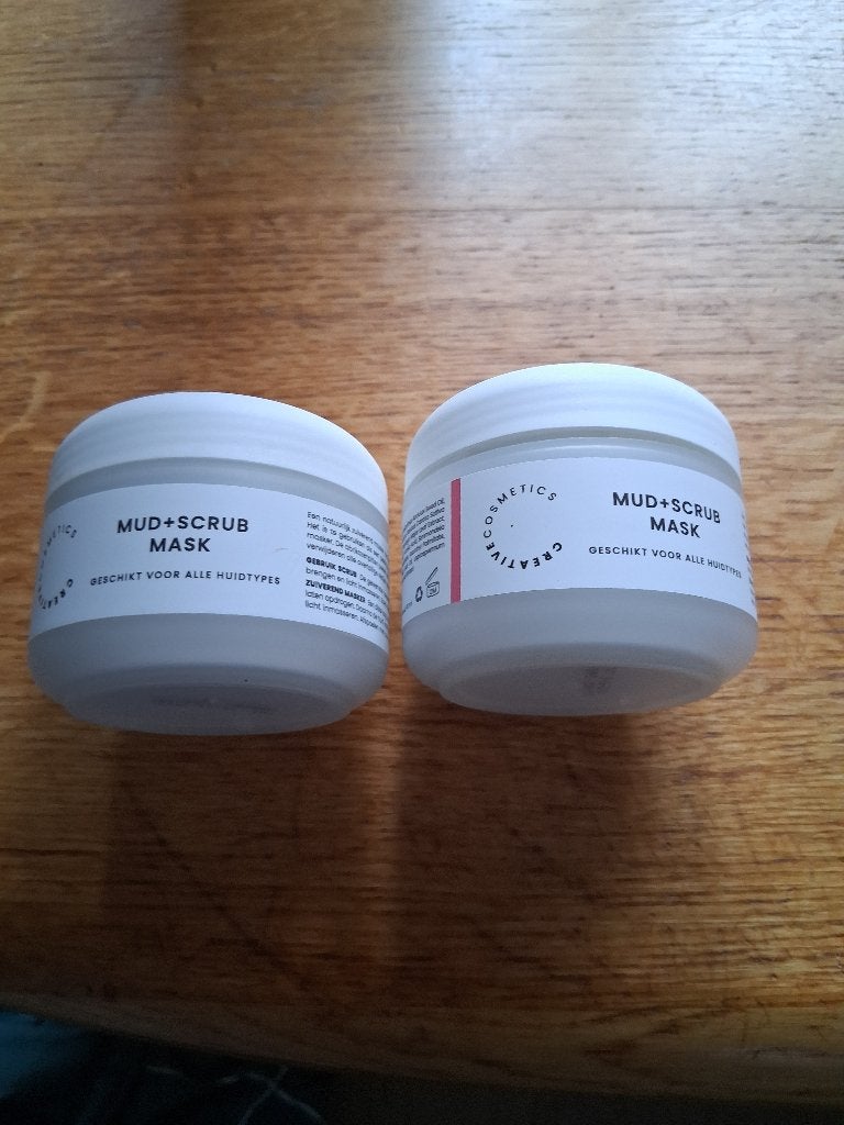 mud+scrub mask, Ophalen, Zo goed als nieuw, Gehele gezicht, Verzorging