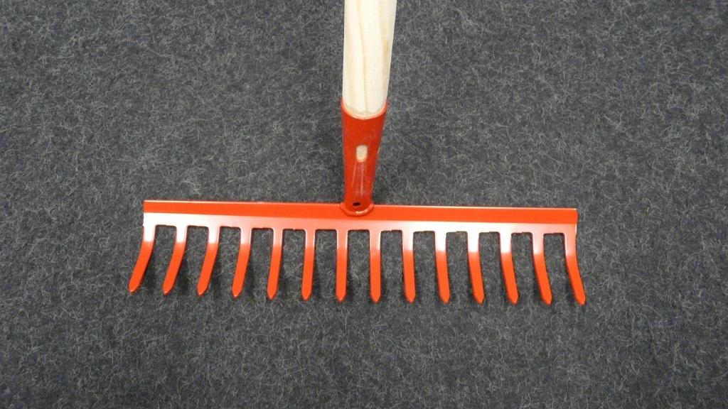 Tuinhark rood Meister, Tuin en Terras, Hand-tuingereedschap, Nieuw, Hark, Ophalen