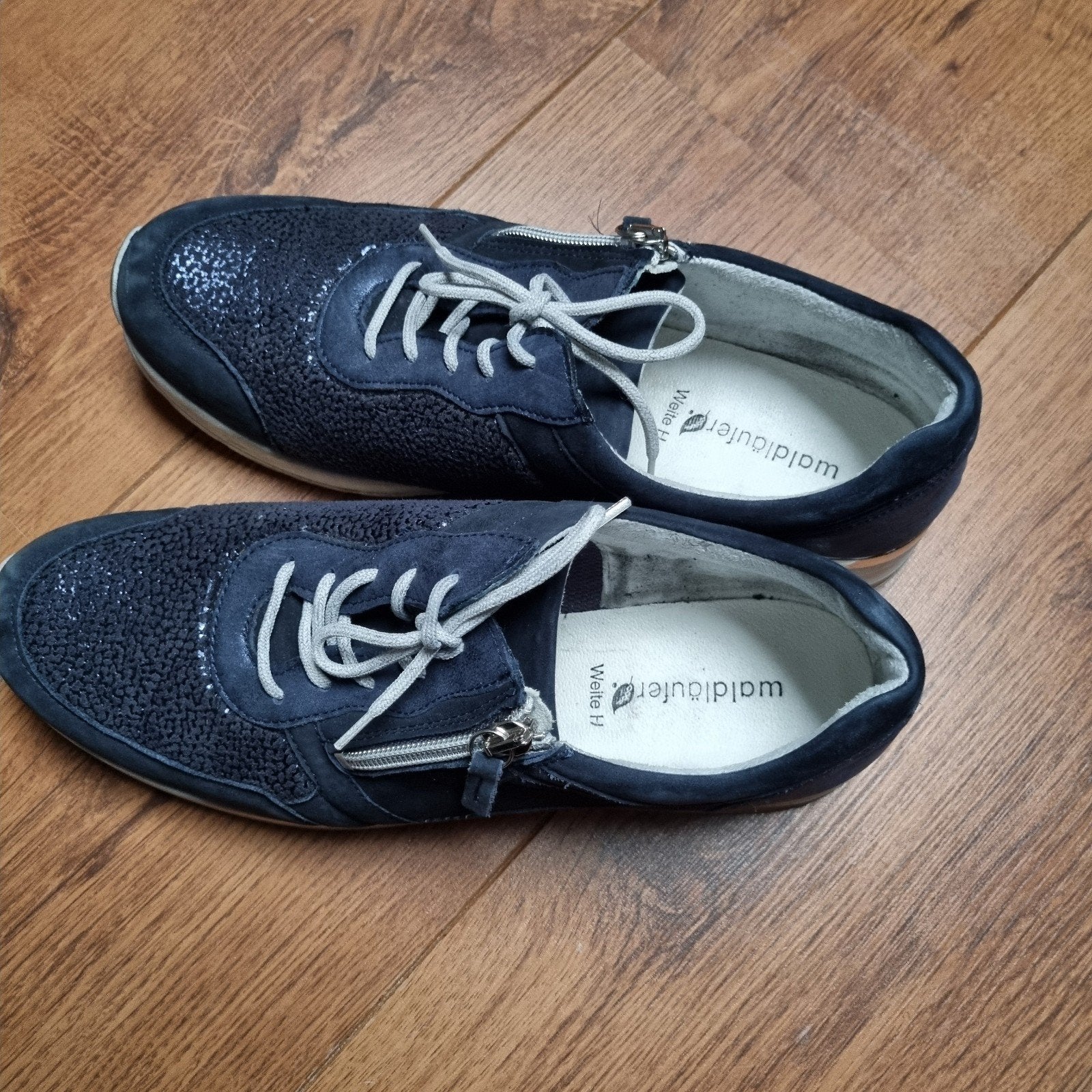 Blauwe Waldlaufer schoenen mt 42, Waldlaufer, Blauw, Ophalen of Verzenden, Sneakers of Gympen