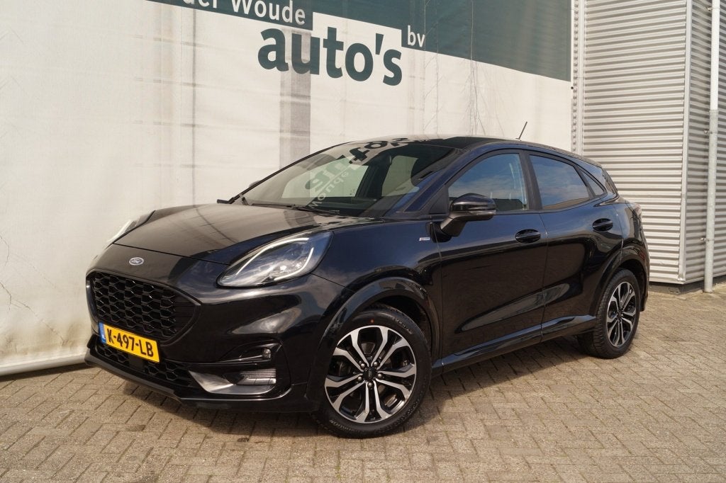 Ford Puma 1.0 Ecoboost 124pk Hybrid ST-Line -NAVI-AIRCO-PDC-, Auto's, Voorwielaandrijving, Dealer onderhouden, Euro 6, Origineel Nederlands