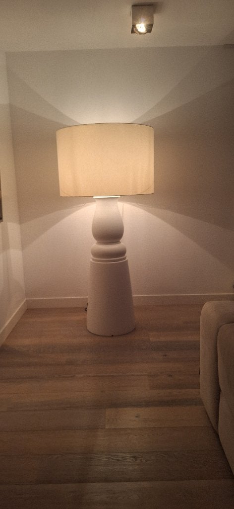 Marcel Wanders  Vloerlamp Farooo wit medium, Ophalen, Overige fittingen, Hout, Zo goed als nieuw