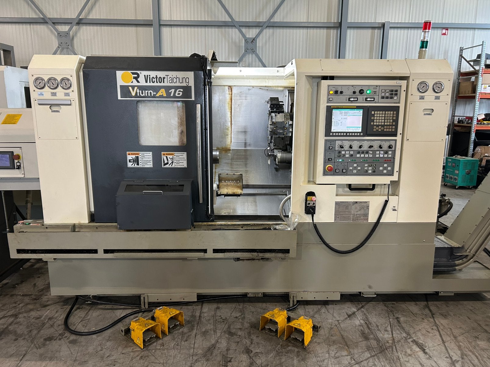 Victor Vturn-A16 CNC Draaibank, Doe-het-zelf en Verbouw, Draaibanken, Ophalen, Zo goed als nieuw, Metaaldraaibank, Computergestuurd (Cnc)