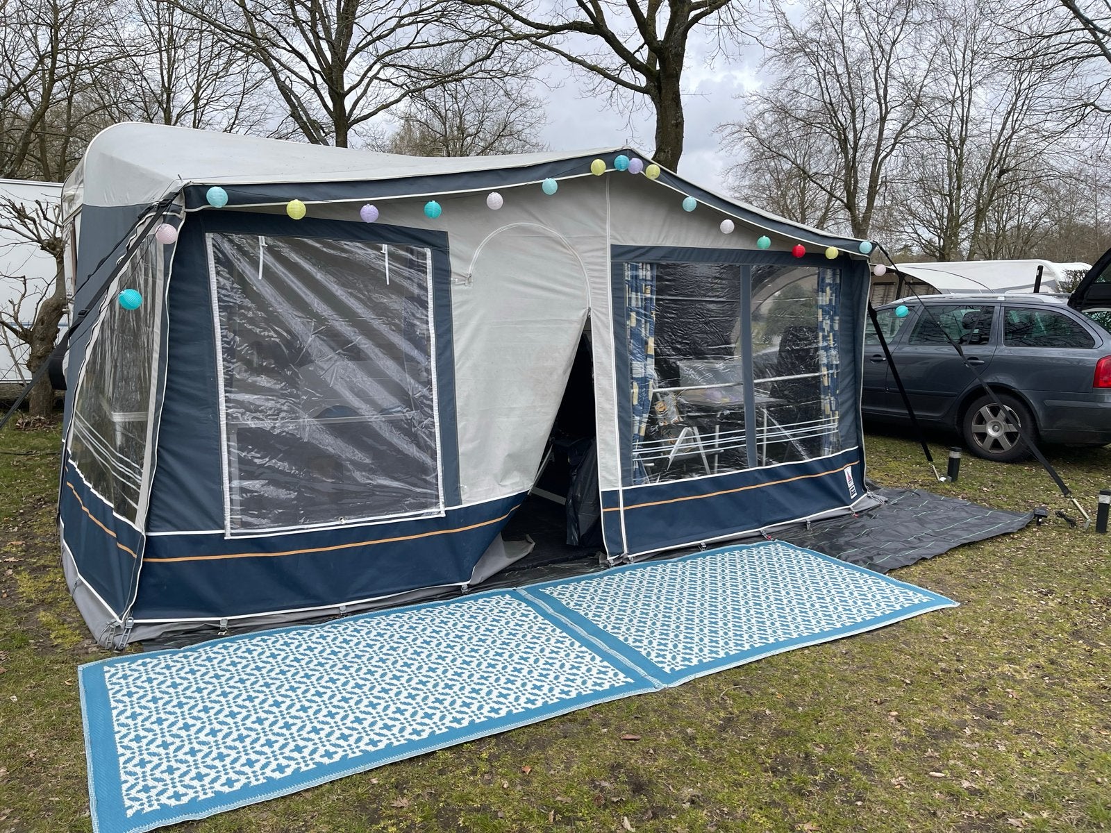 Dorema Multi Nova 240 voortent/ caravan luifel maat 10, Ophalen, Gebruikt, Polyester, Dorema