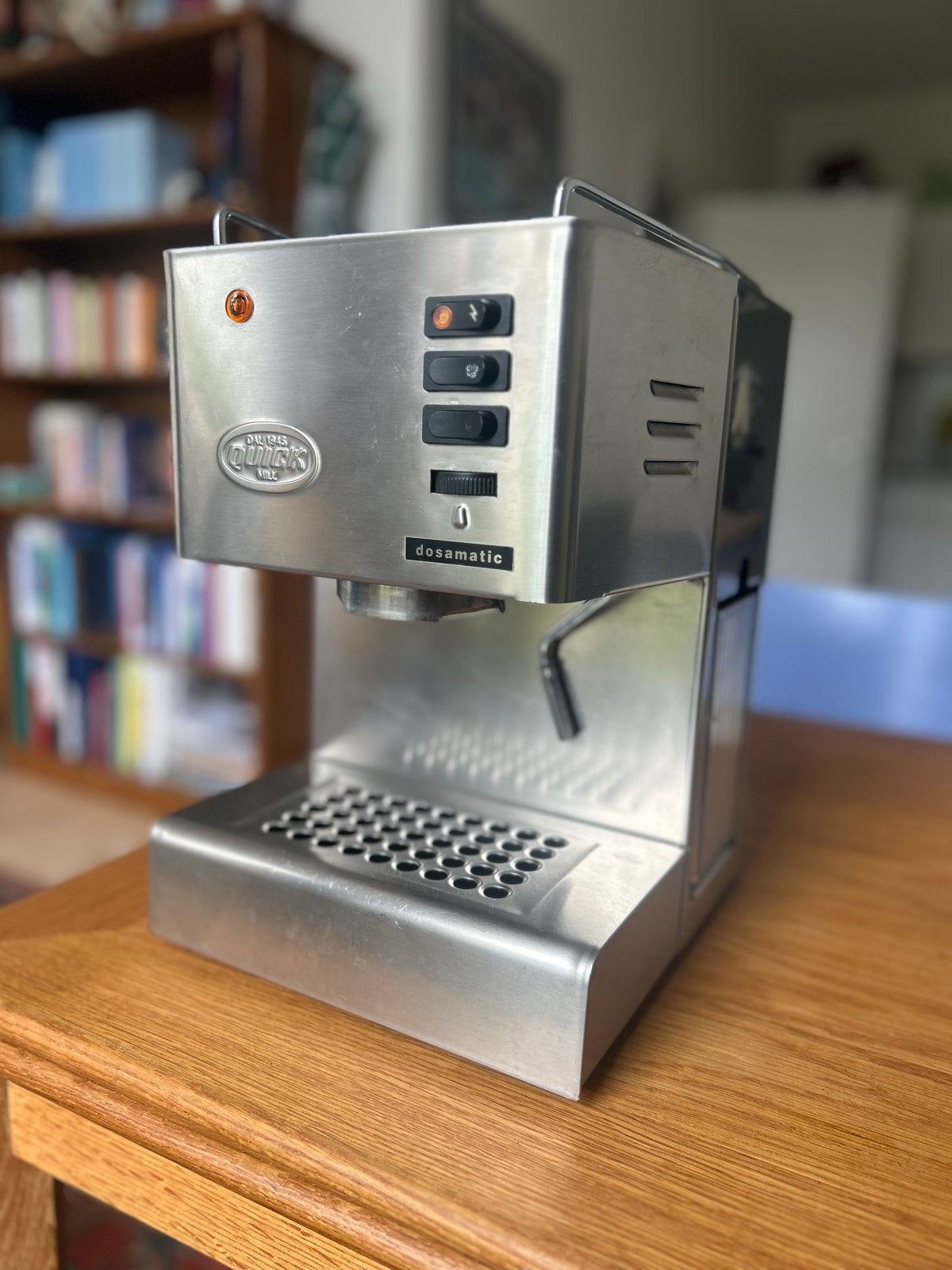 Quickmill dosamatic - Espressomachine, Witgoed en Apparatuur, Koffiezetapparaten, Afneembaar waterreservoir, Gebruikt, Espresso apparaat