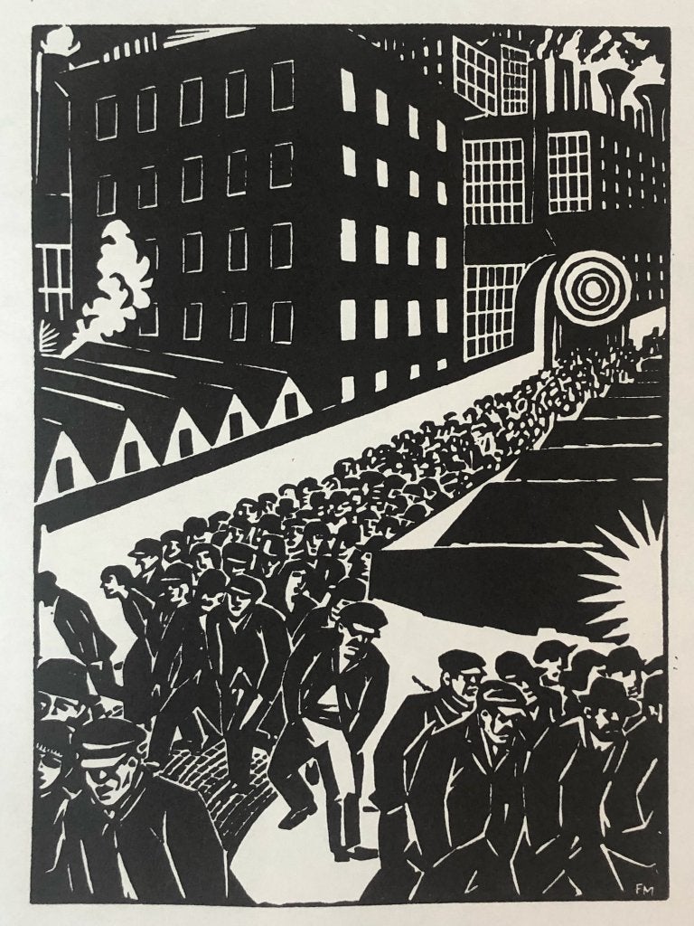 Mooie, betaalbare kunst v/h Grafiekkabinet Frans Masereel, Antiek en Kunst, Ophalen of Verzenden