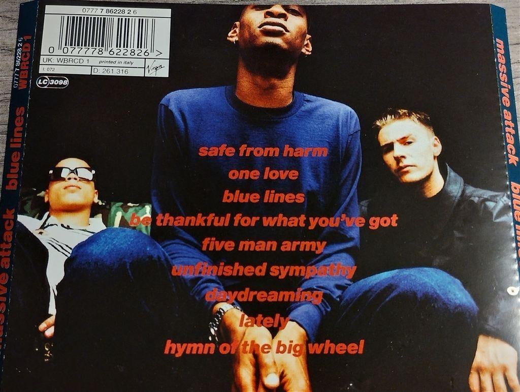 Massive Attack - Blue Lines, Cd's en Dvd's, Ophalen of Verzenden, Zo goed als nieuw, Disco