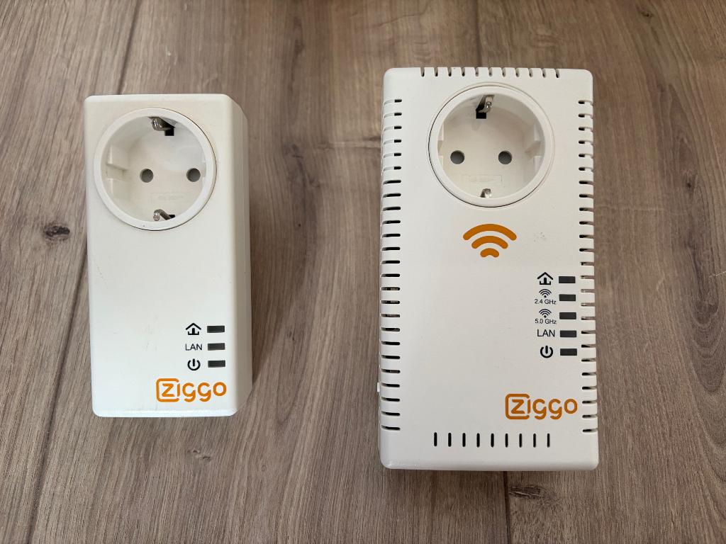 Ziggo/Comtrend Powerline Wi-Fi-versterkerset, Computers en Software, Powerlines, Ophalen of Verzenden, Gebruikt, Comtrend