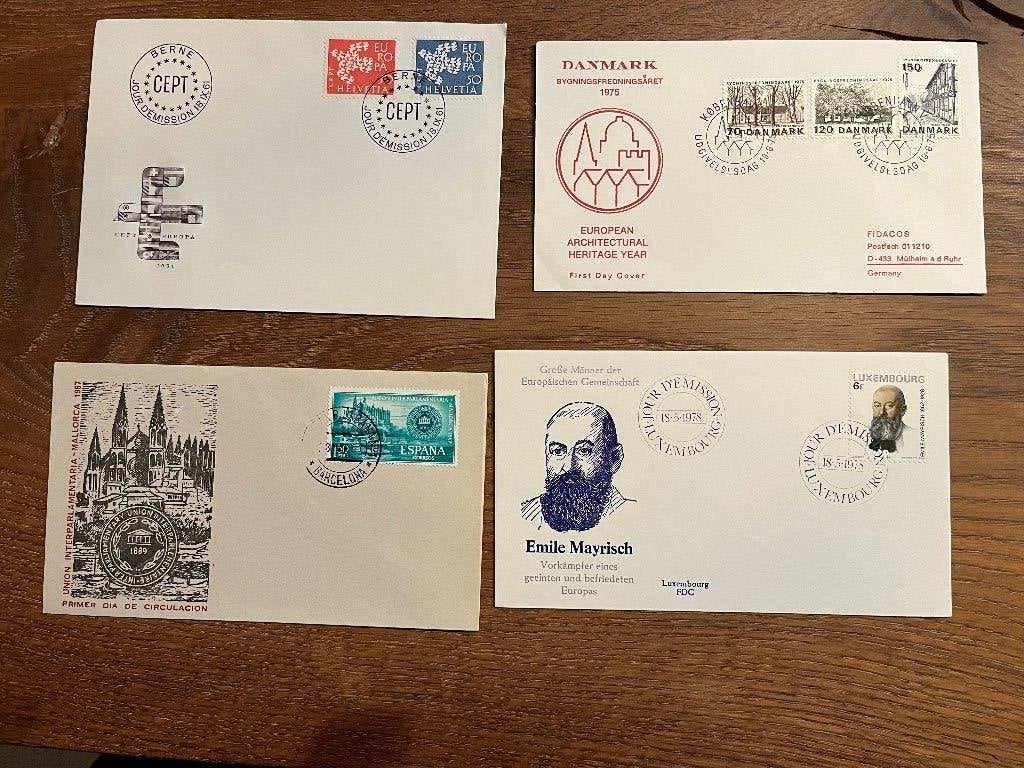 Fdc’s vnl meelopers Cept, Postzegels en Munten, Postzegels | Volle albums en Verzamelingen, Ophalen of Verzenden, Buitenland