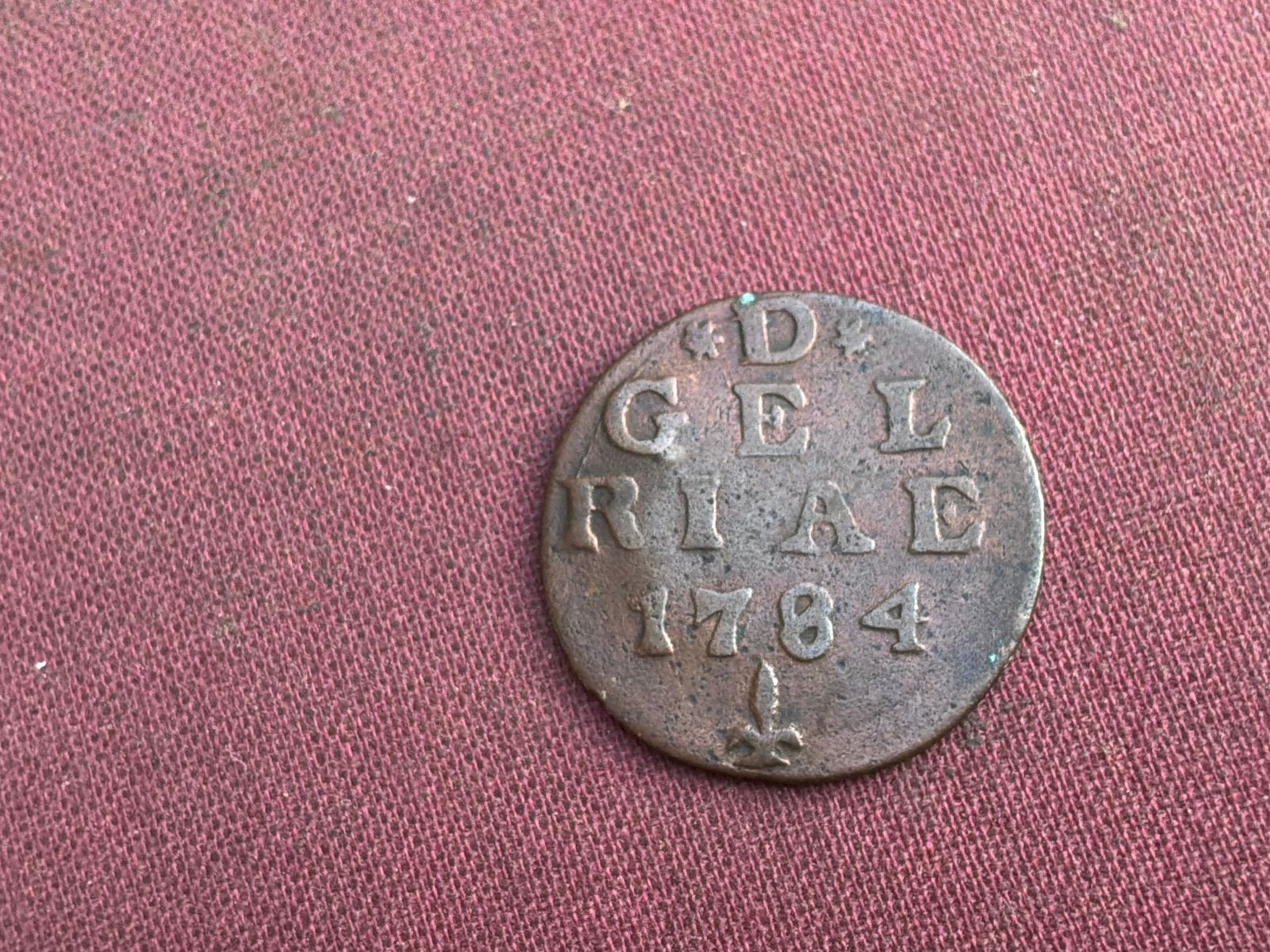Duit 1784, Postzegels en Munten, Munten | Nederland, Ophalen of Verzenden, Vóór koninkrijk, Overige waardes