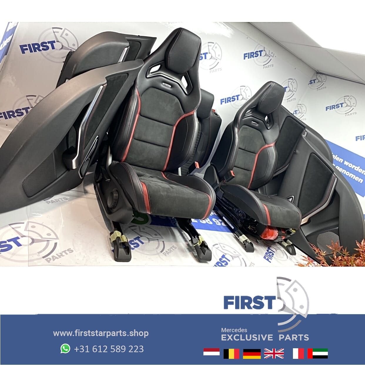 A45 AMG interieur Mercedes kuip stoelen W176 A Klasse W117, Gebruikt, -, Ophalen of Verzenden, -