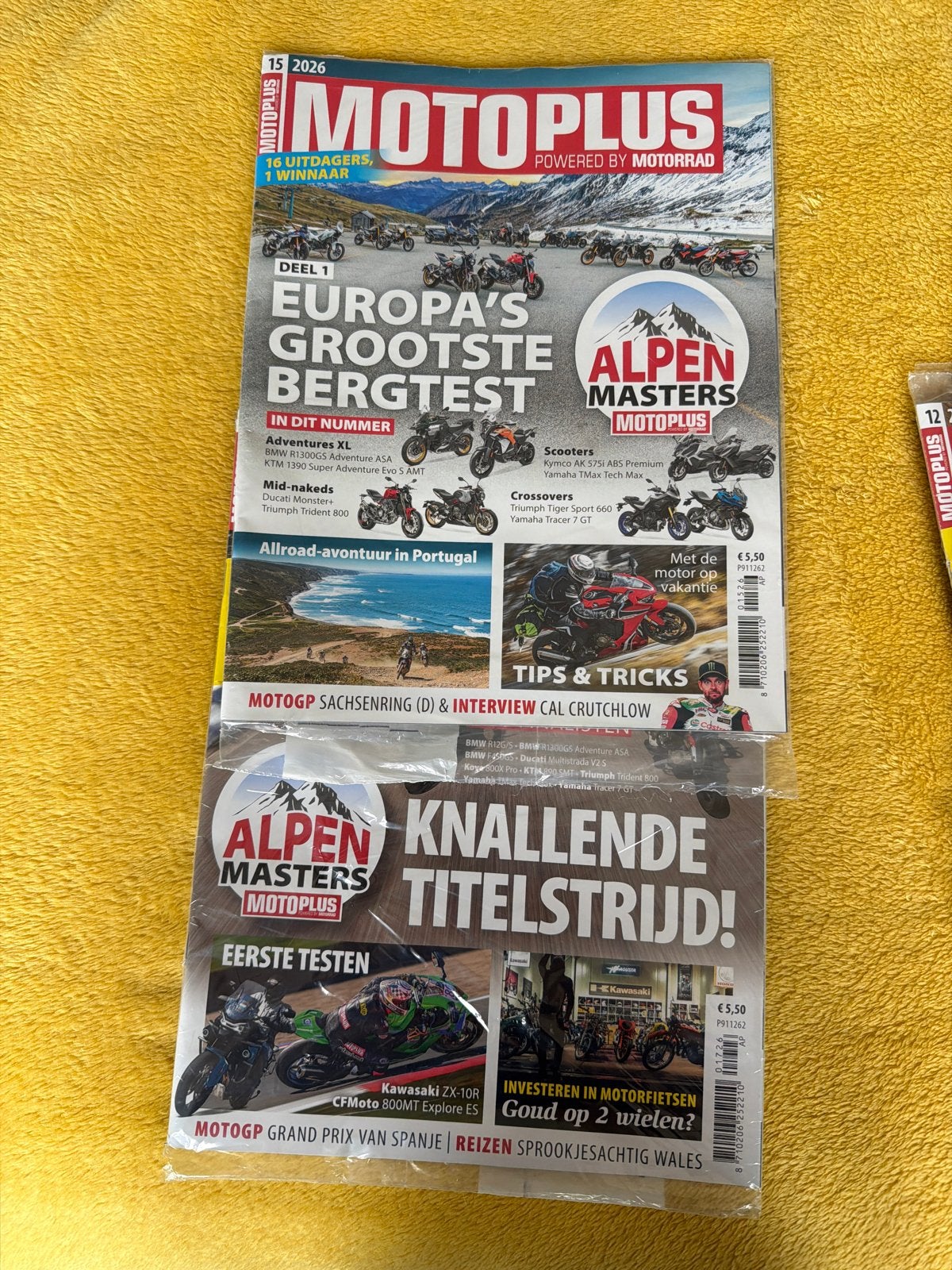 Motoplus tijdschriften - diverse edities 2026, Ophalen of Verzenden, Overige typen