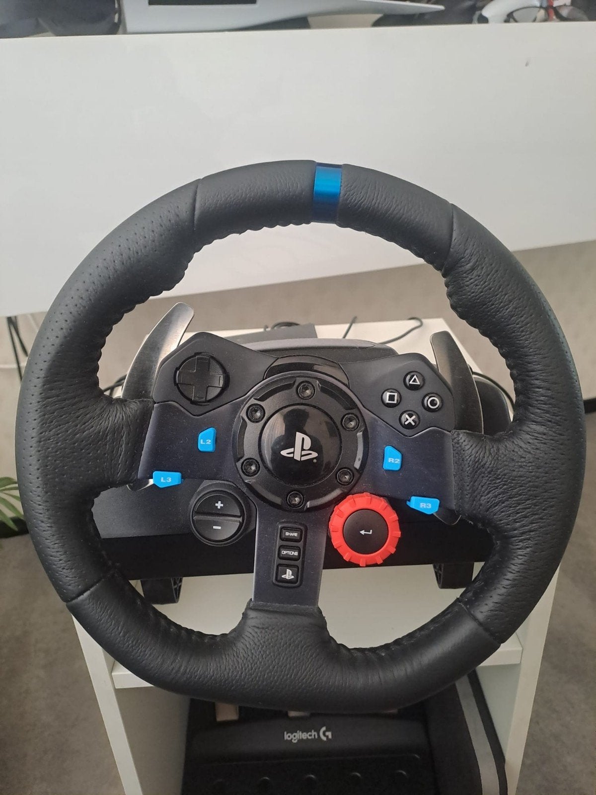 Logitech G29, Spelcomputers en Games, Spelcomputers | Sony PlayStation Consoles | Accessoires, Ophalen, Zo goed als nieuw, Stuur of Pedalen