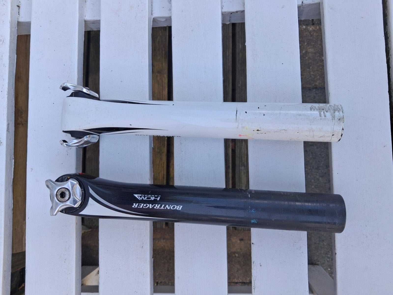 carbon zadelpen 34 mm, Fietsen en Brommers, Ophalen of Verzenden, Gebruikt, Zadel, Carbon