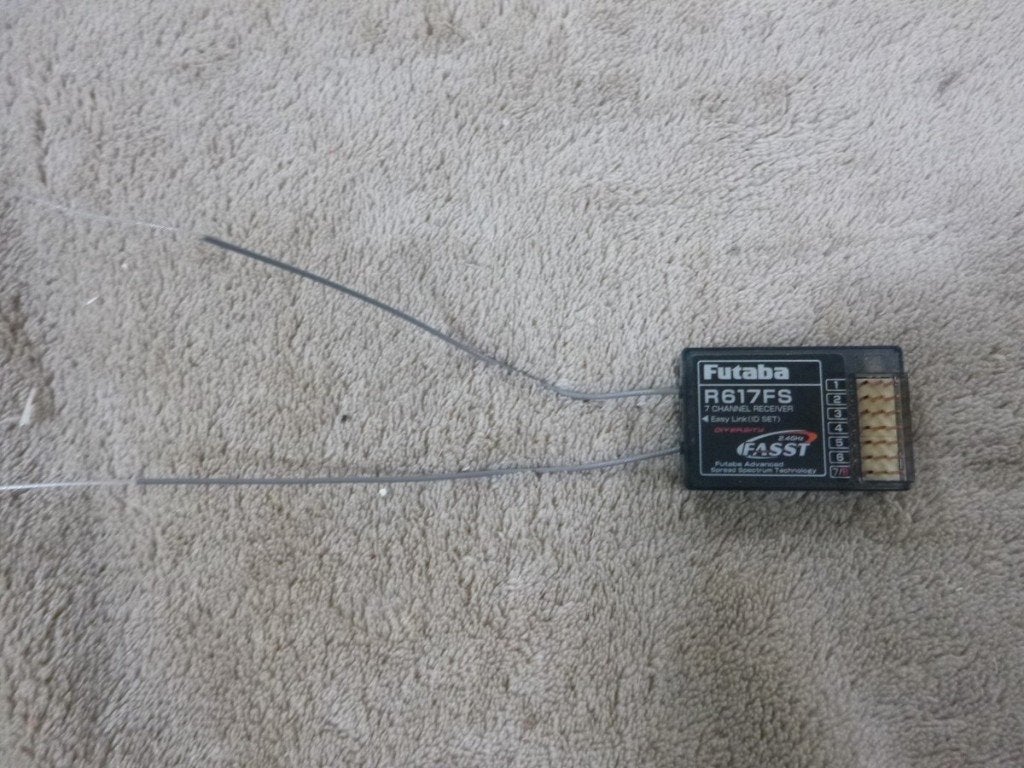 Futaba R-617FS - 7 kanaals FASST ontvanger -, Ophalen, Gebruikt