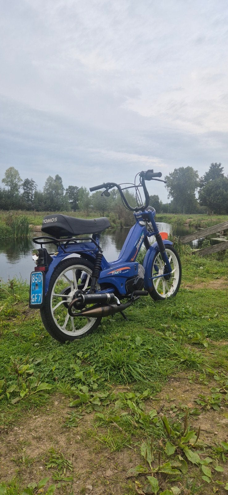 Tomos A35 Blauw Kenteken, Ophalen, Gebruikt, 65 cc, 2 versnellingen