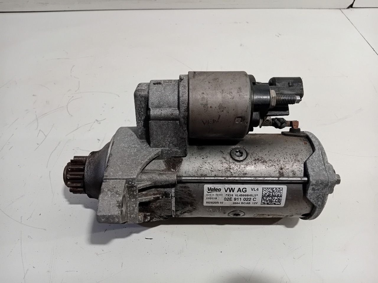 Startmotor Volkswagen Golf, Onderdelen@venauto.nl, Van der Ven Autorecycling B.V., Gebruikt, Seat