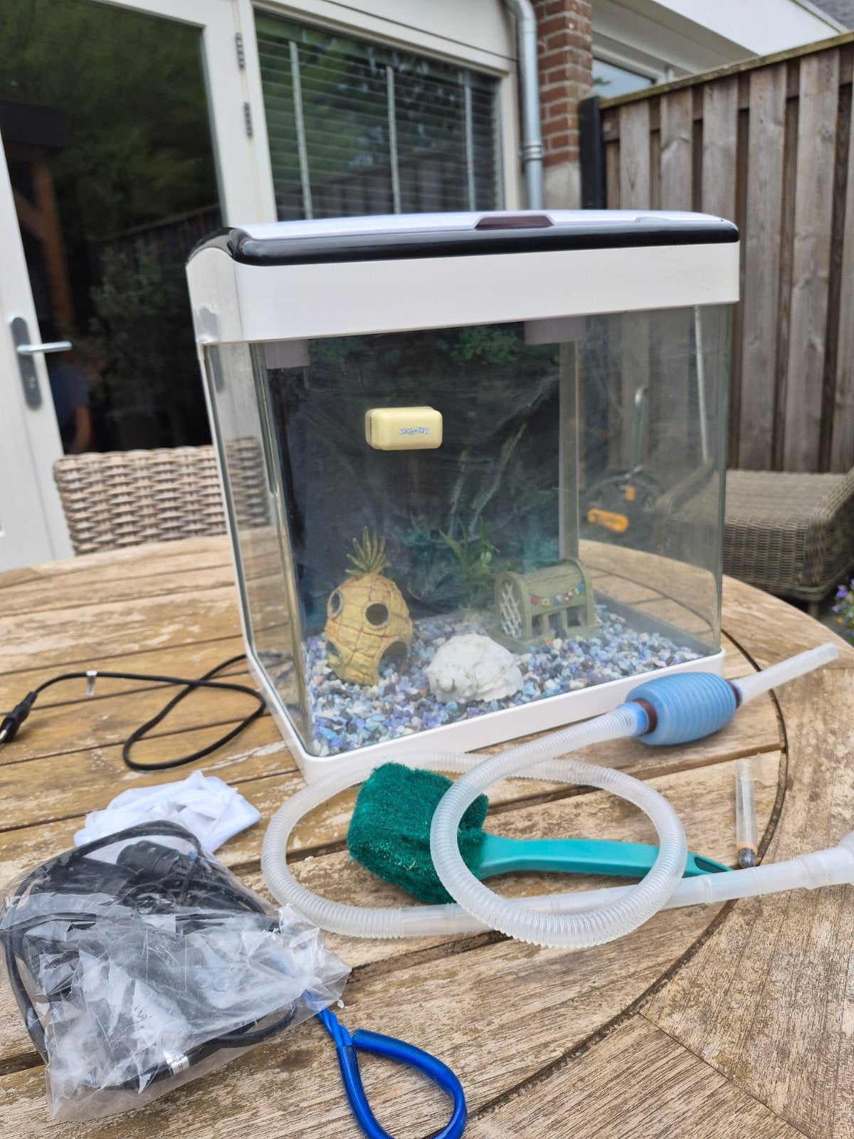 Aquarium, Dieren en Toebehoren, Vissen | Aquaria en Toebehoren, Ophalen, Zo goed als nieuw, Leeg aquarium