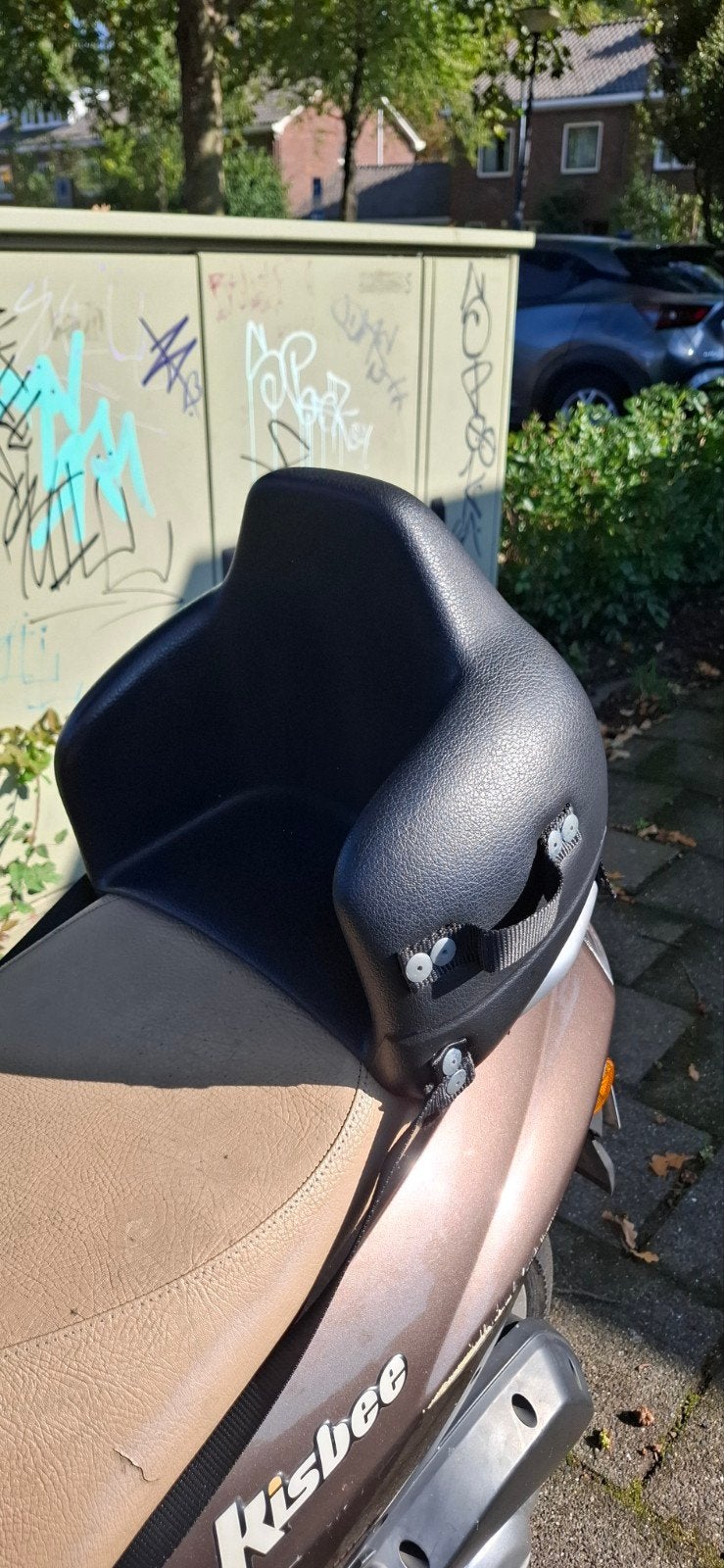 scooter zitje, Fietsen en Brommers, Ophalen, Zo goed als nieuw