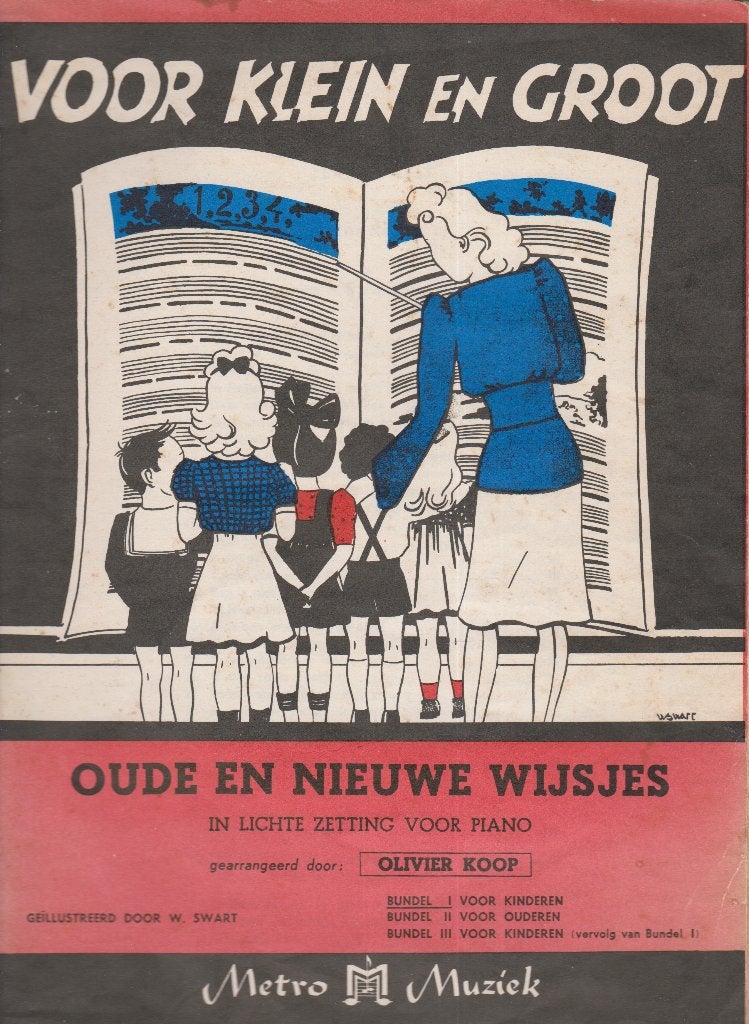 OLIVIER KOOP - VOOR KLEIN EN GROOT, Gebruikt, Ophalen of Verzenden, Artiest of Componist, Piano