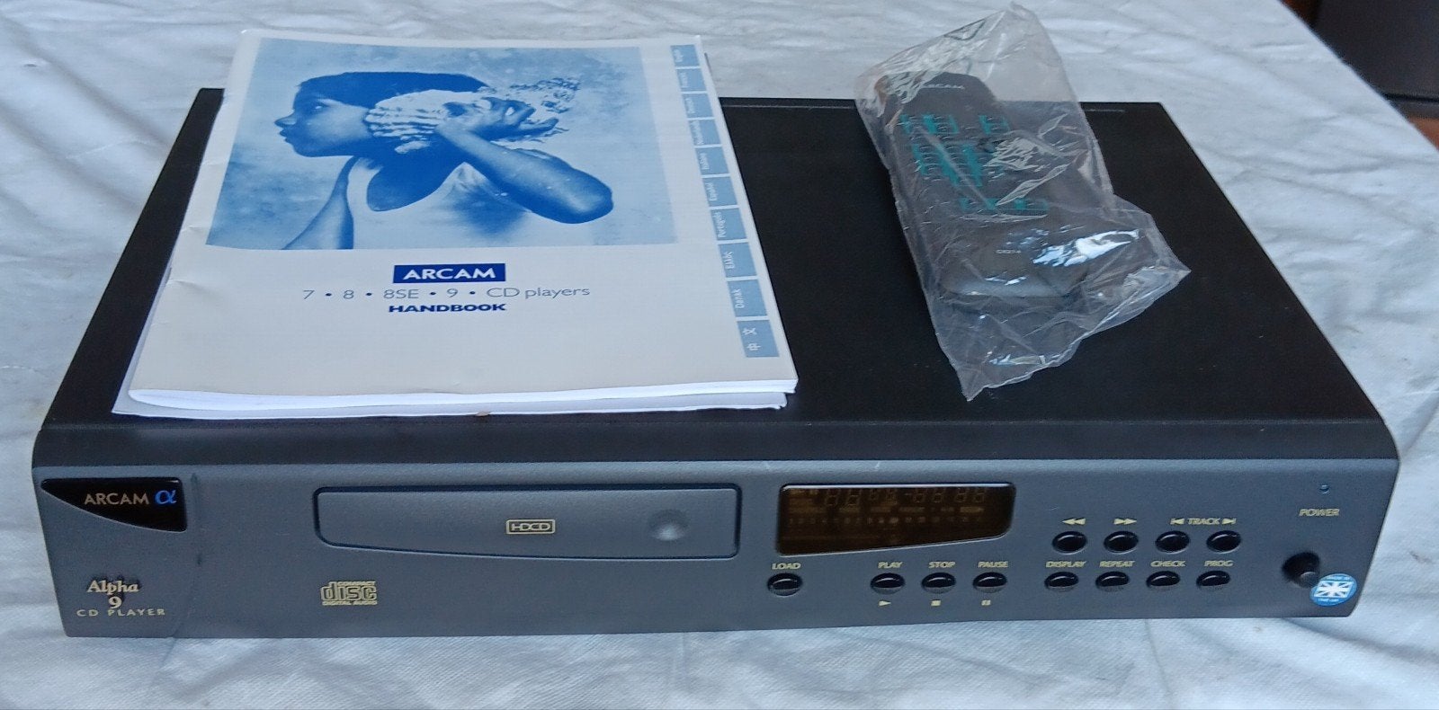 Arcam Alpha 9 CD-speler met afstandsbediening en handleiding, Ophalen of Verzenden, Gebruikt, Overige merken