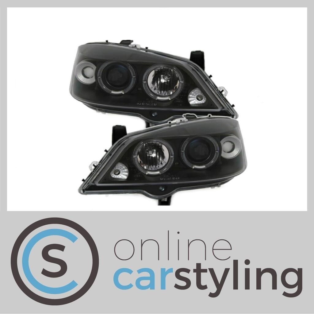 # Angel Eyes Koplampen Opel Astra G #, Auto-onderdelen, Verlichting, Opel, Nieuw, Ophalen of Verzenden