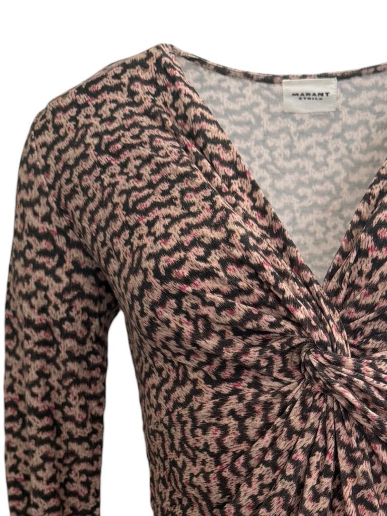 Isabel Étoile Marant shirt lange mouw S, Zwart, Ophalen of Verzenden, Zo goed als nieuw