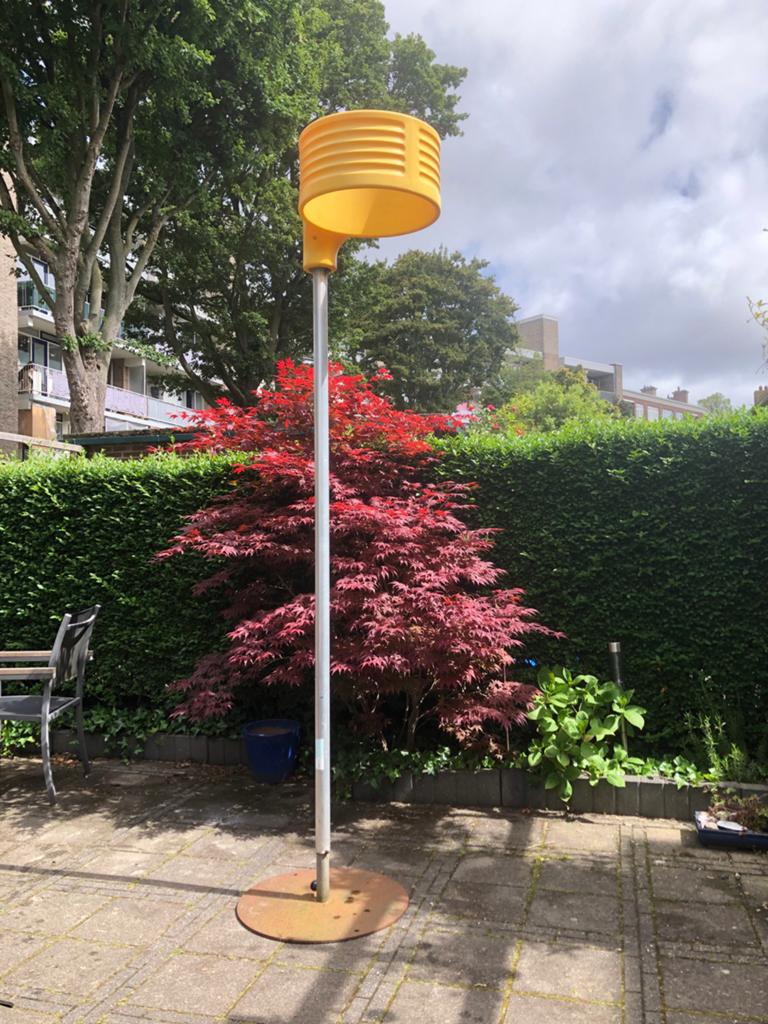 Korfbalpaal incl voet en mand, Sport en Fitness, Korfbal, Ophalen, Gebruikt, Korf of Paal