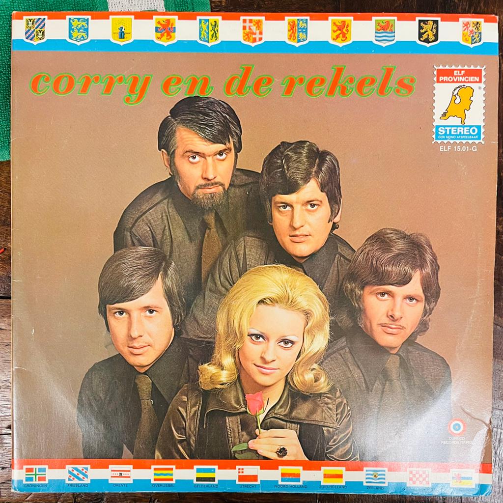 Lp Corry en de Rekels Elf Provincien, Inclusief poster, Ophalen of Verzenden, Levenslied of Smartlap, 12 inch