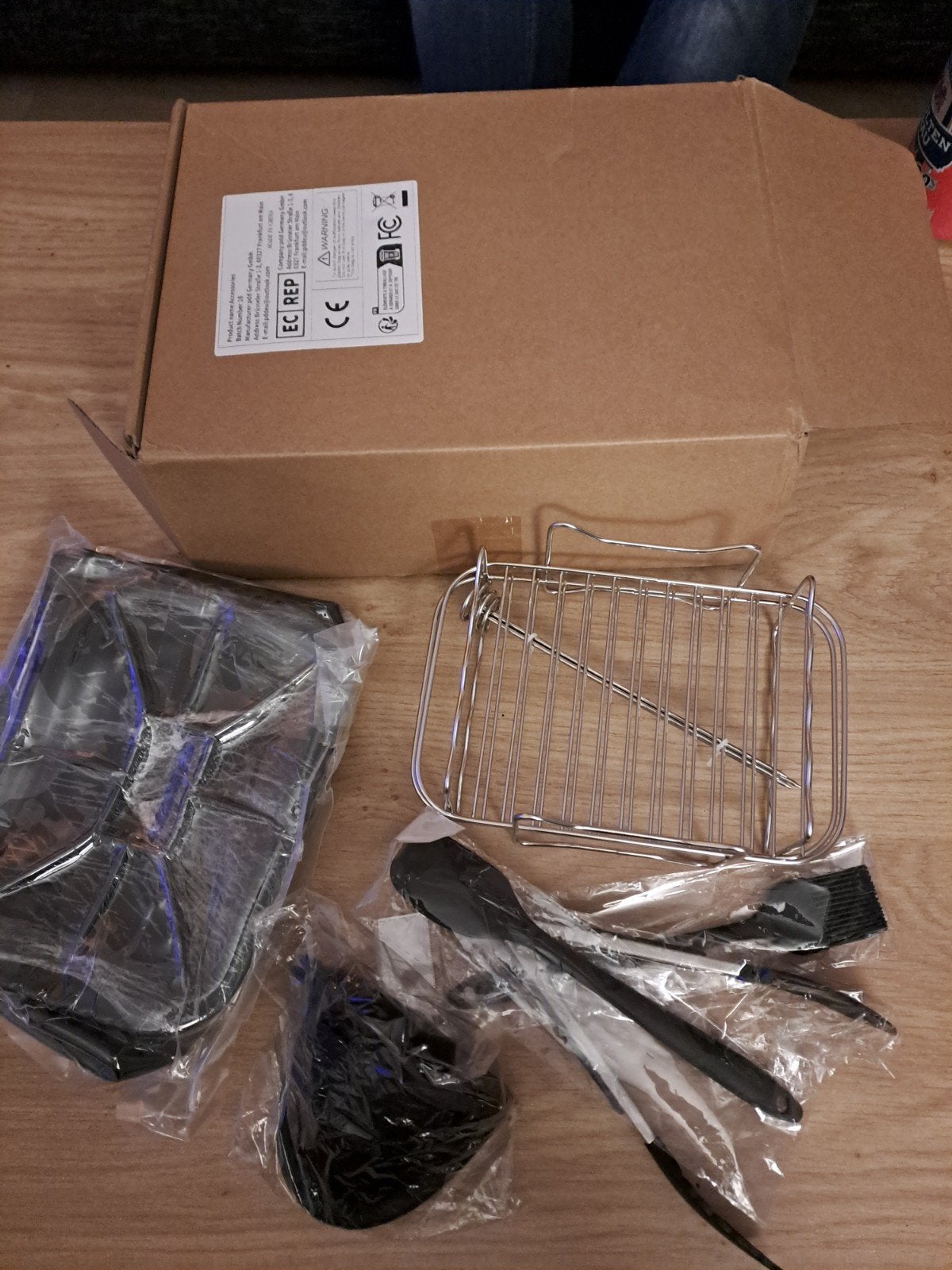 Nieuw in doos: Airfryer Accessoirreset, Ophalen of Verzenden, Nieuw