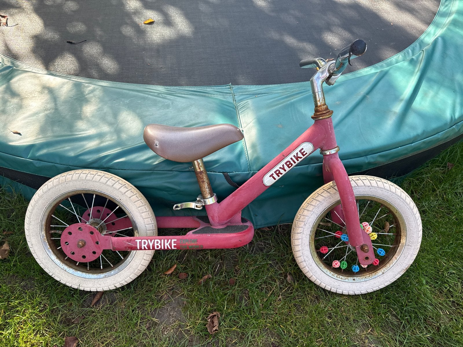 Trybike loopfiets rood - Gebruikt, Ophalen, Gebruikt