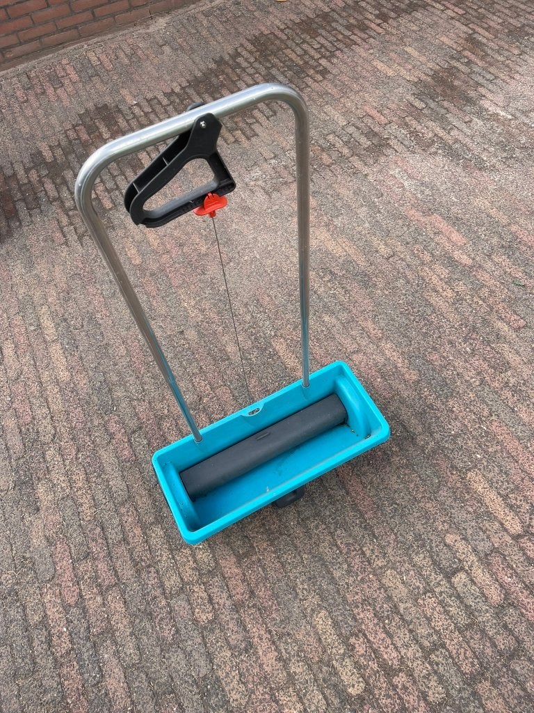 Gardena strooiwagen, Ophalen, Zo goed als nieuw, Gardena