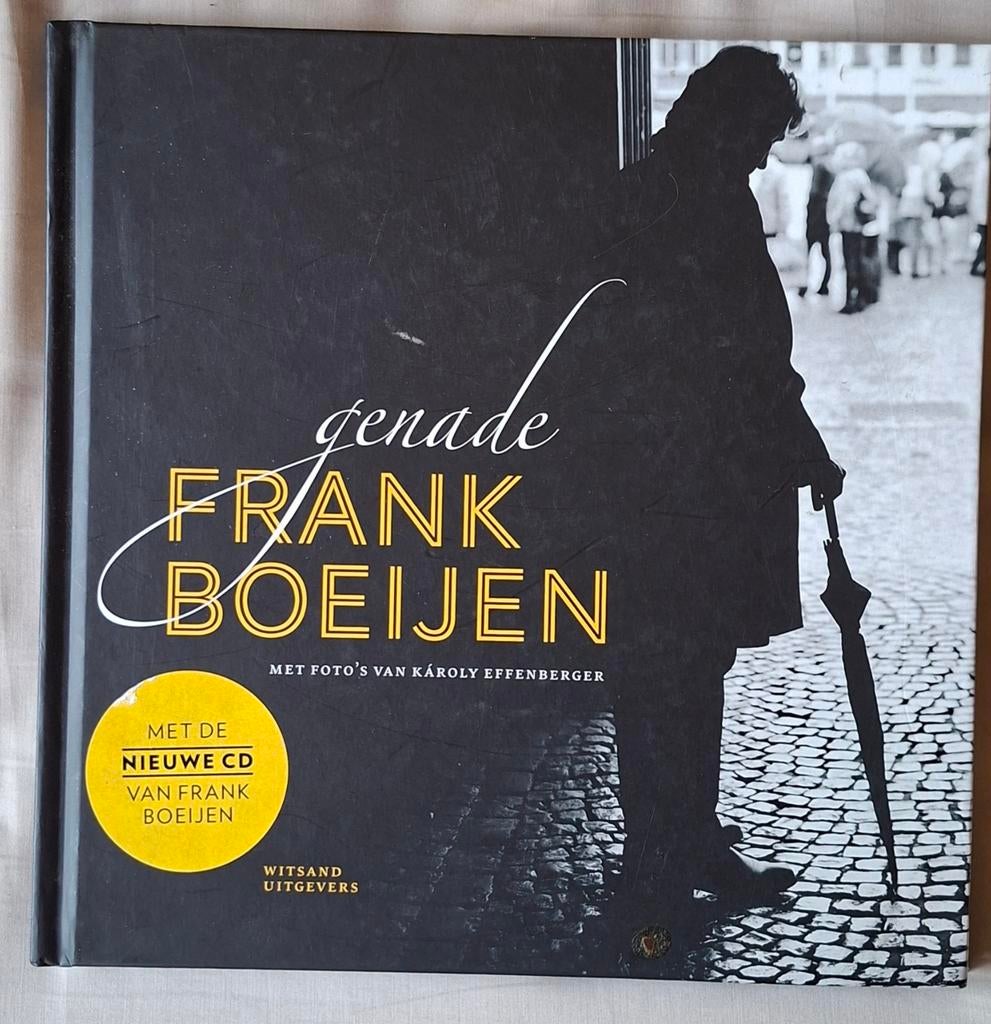 Frank Boeijen - Genade (Boek met CD), Boeken, Ophalen of Verzenden, Zo goed als nieuw, Artiest, Frank Boeijen