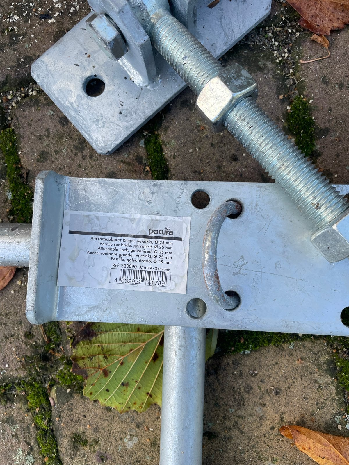 Zware metalen hang- en sluitwerk voor weidehek, Ophalen, Nieuw, IJzer, Overige typen