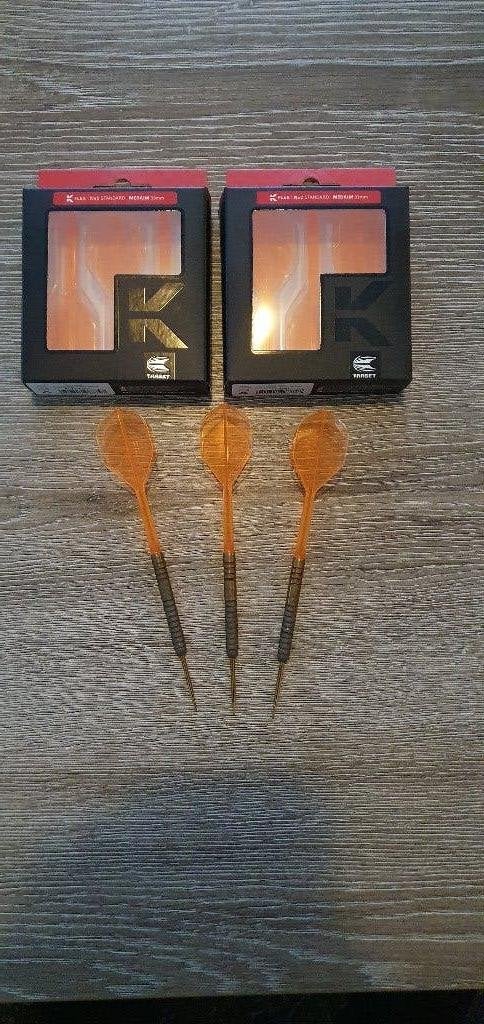 Dave Chisnall Darts + Target K-Flex., Ophalen, Zo goed als nieuw, Pijlen