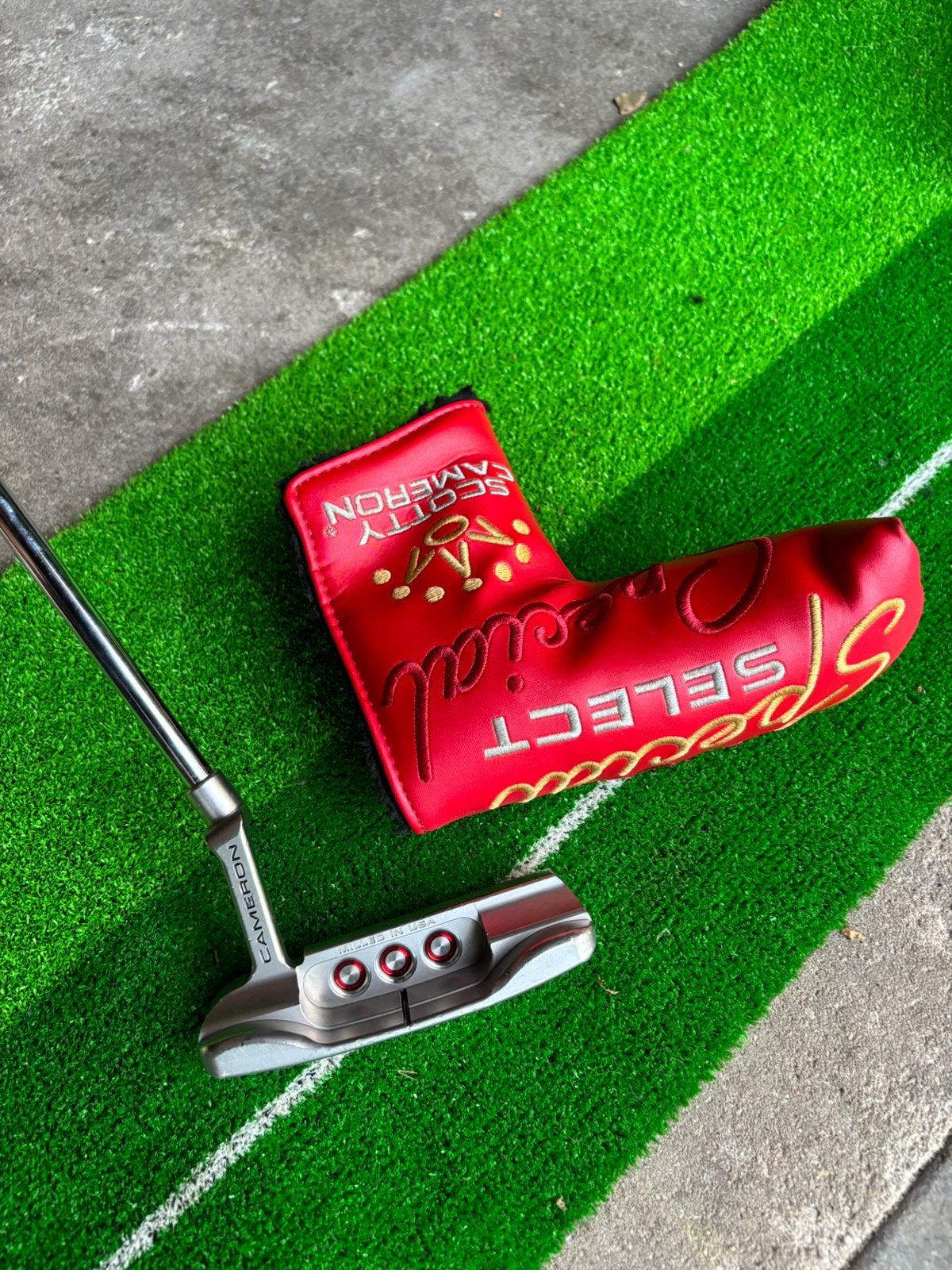 SCOTTY CAMERON SPECIAL SELECT NEWPORT, Sport en Fitness, Golf, Ophalen of Verzenden, Zo goed als nieuw, Club