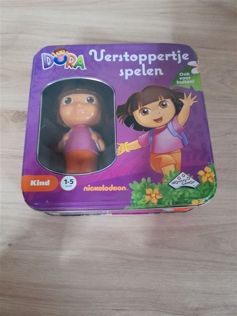 dora verstoppertje spelen - s4750, Hobby en Vrije tijd, Gezelschapsspellen | Bordspellen, Verzenden, Zo goed als nieuw