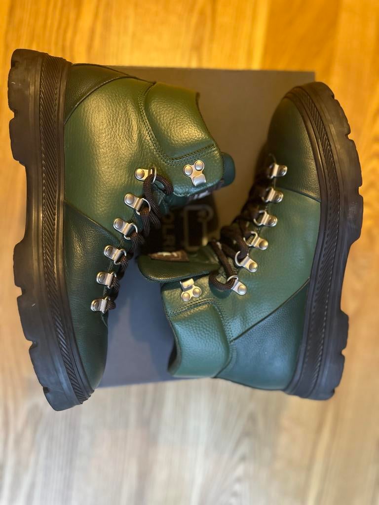 Woolrich Danielle Cathari mountain boots smaragdgroen, Kleding | Dames, Overige typen, Ophalen of Verzenden, Gedragen, Groen