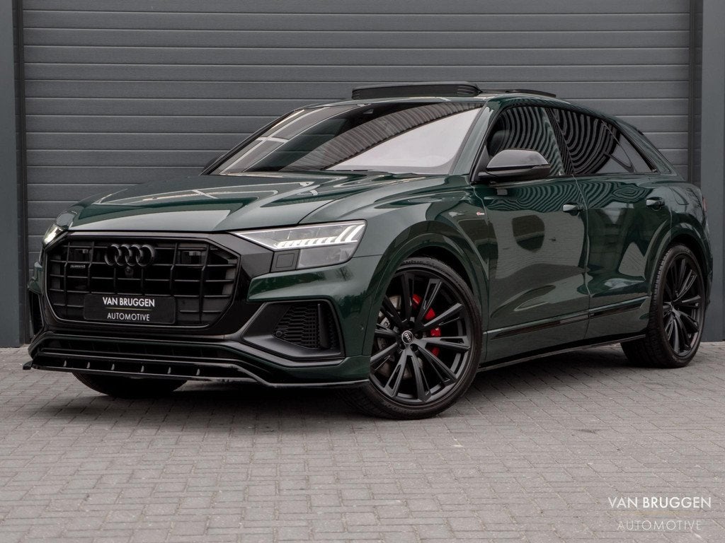 Audi Q8 55 TFSI e quattro S-Line Pano RS-Stoelen Goodwood 23, Automaat, Gebruikt, 2995 cc, Q8