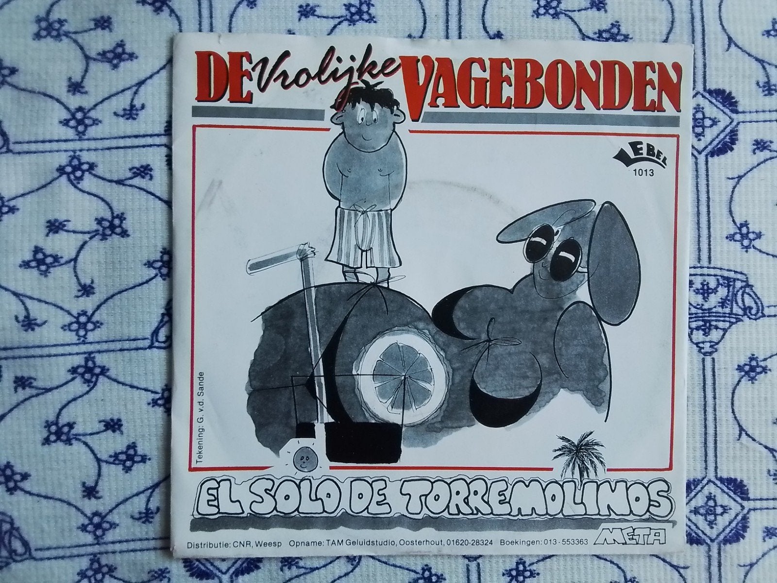 De vrolijke vagebonden       El solo De Torremolinos, Ophalen of Verzenden, Zo goed als nieuw, 7 inch, Nederlandstalig
