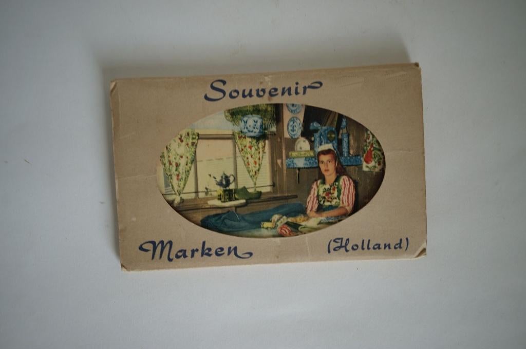 vintage leporello mapje ansichten  souvenir marken Holland, Verzamelen, Ansichtkaarten | Nederland, Ophalen of Verzenden, 1960 tot 1980