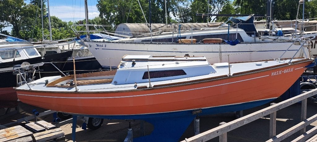 GRATIS AF TE HALEN : Zeilboot 7.35 x 2,50 mtr, Gebruikt, Overige brandstoffen, 150 cm, Ophalen