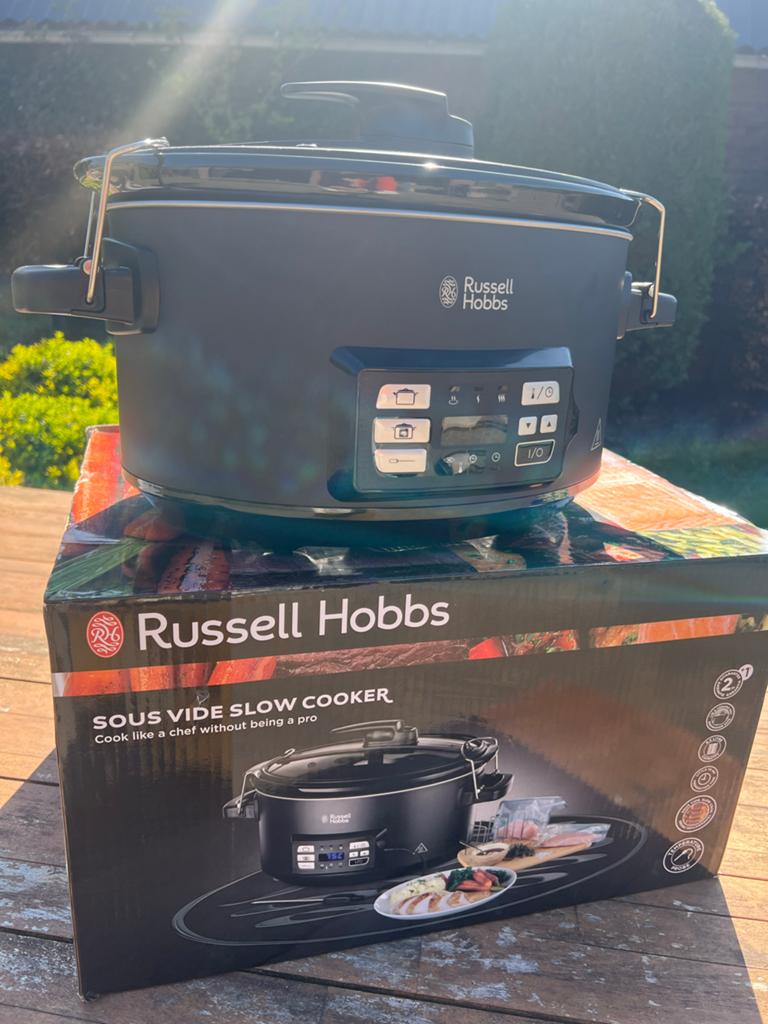 Russell Hobbs Sous Vide & Slow Cooker 6.5L - Nieuw!, Ophalen of Verzenden, Timer, Nieuw