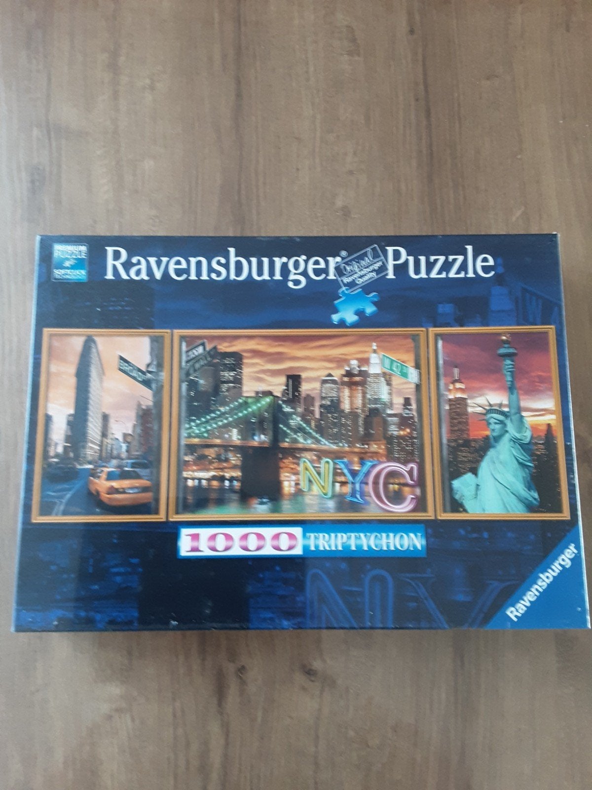 Nieuwe Ravensburger Triptychon NYC Legpuzzel 1000 stukjes, Ophalen of Verzenden, 500 t/m 1500 stukjes, Nieuw, Legpuzzel
