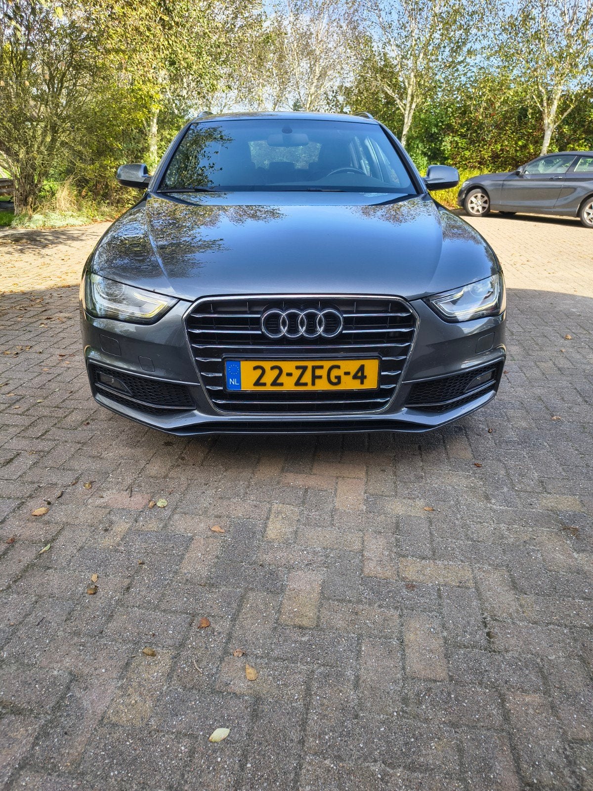 Audi A4 1.8TFSI S-line Avant 2012 Grijs, Auto's, Voorwielaandrijving, 4 cilinders, Origineel Nederlands, Stationwagon